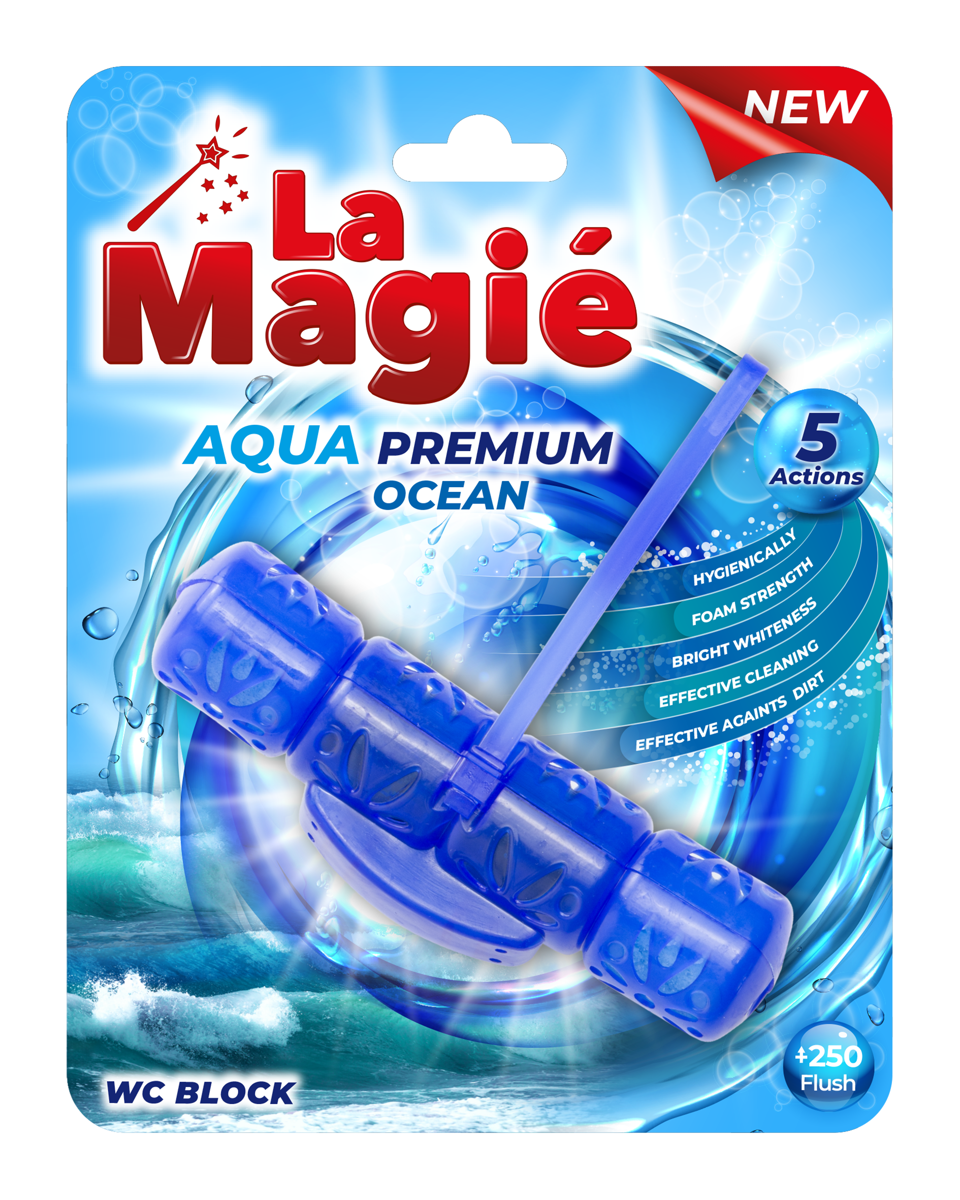 LA MAGIÉ AQUA PREMIUM WC BLOCK 40 G OCEAN